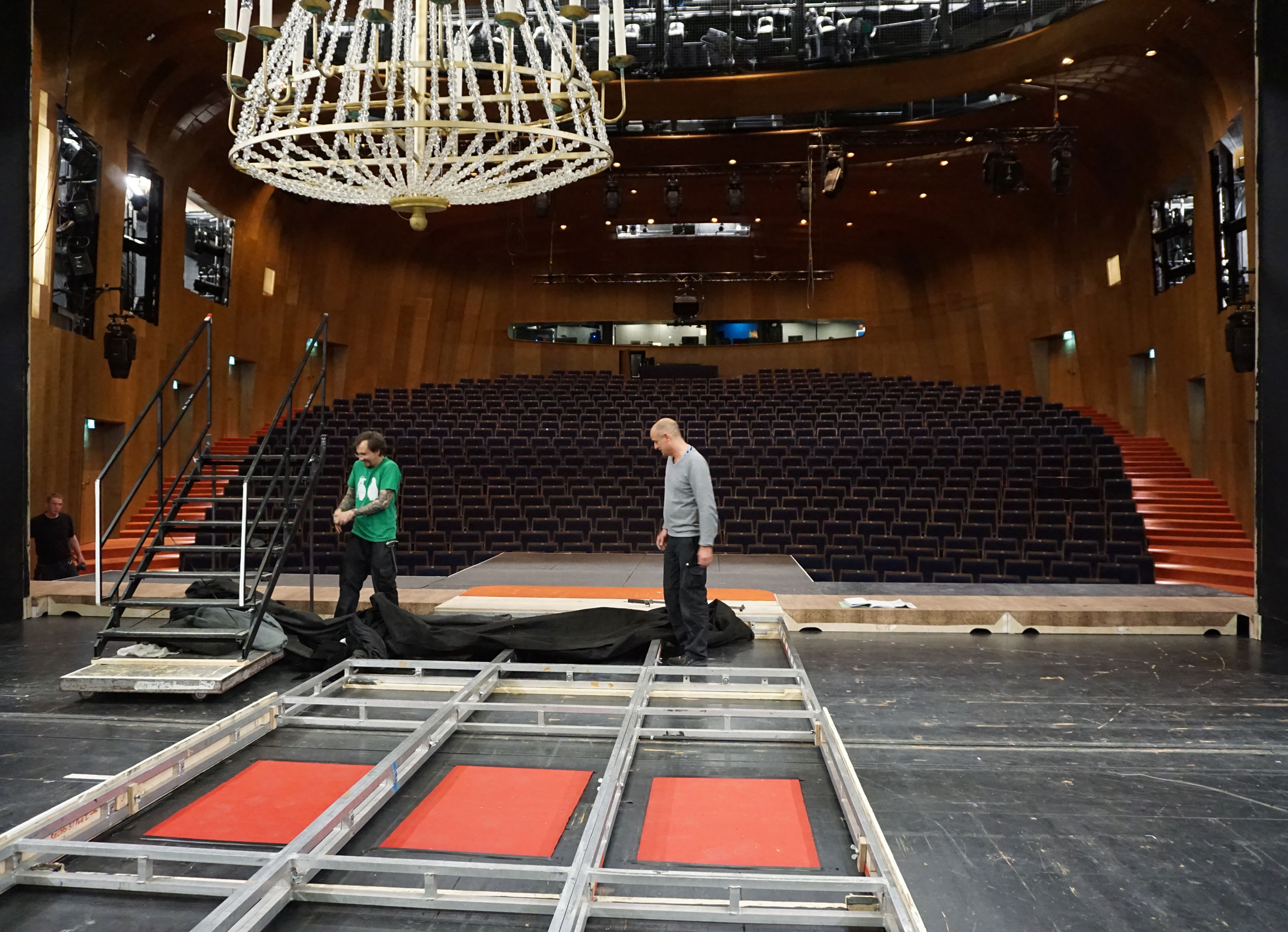 Architektur und Raum für die Aufführungskünste