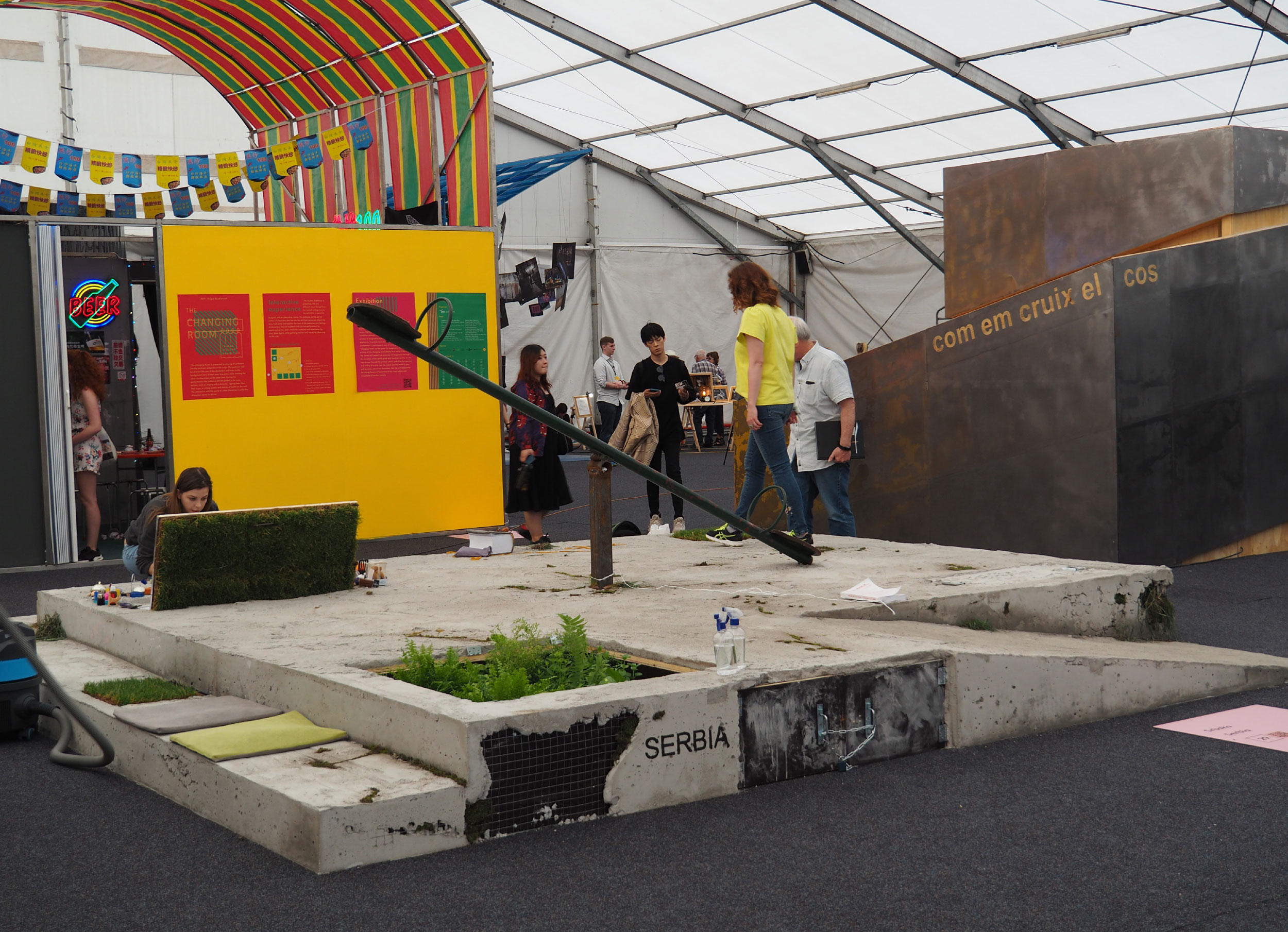 Architektur und Raum für die Aufführungskünste