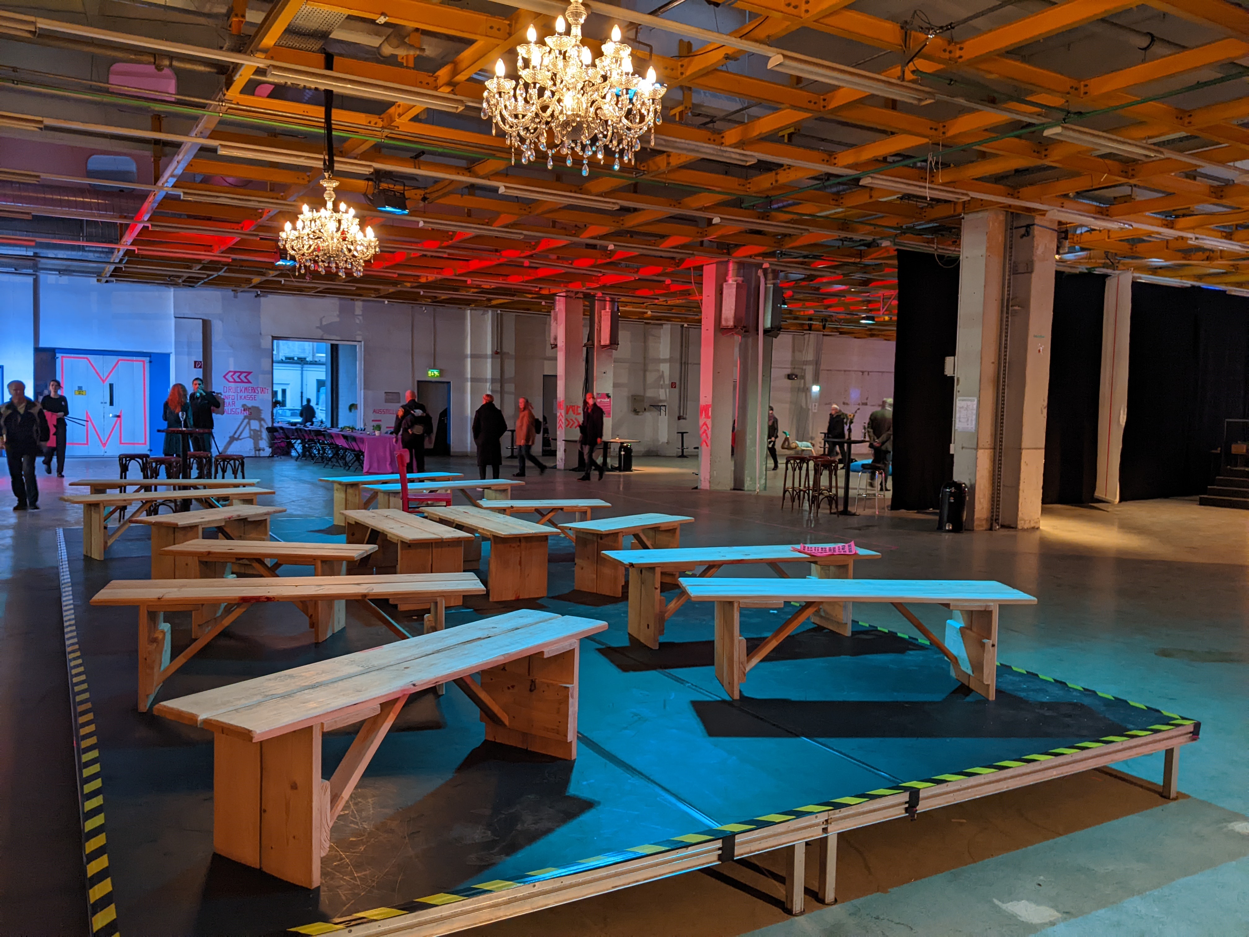 Architektur und Raum für die Aufführungskünste